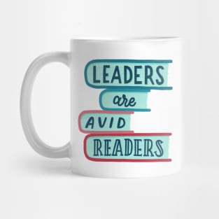 Leaders are avid readers Mug